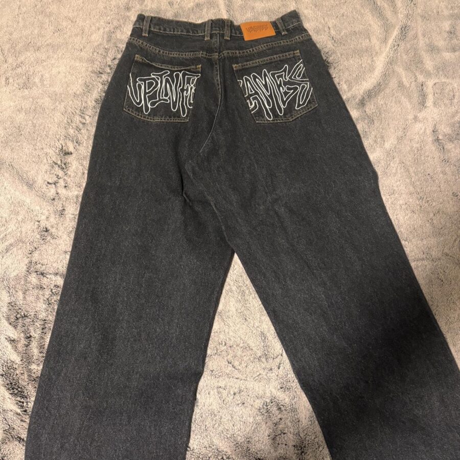 Up in Flames Denim Jeans - Image 2