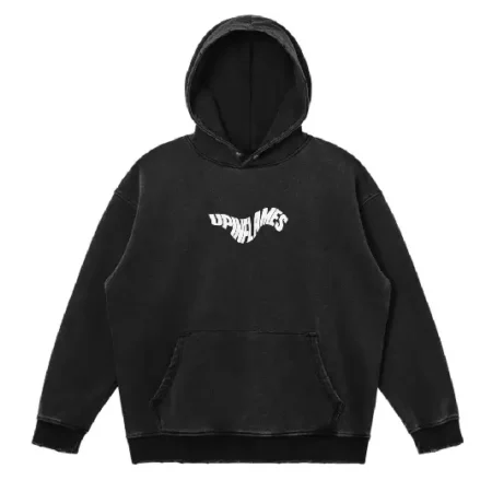 Up In Flames Hoodie Snow Wash