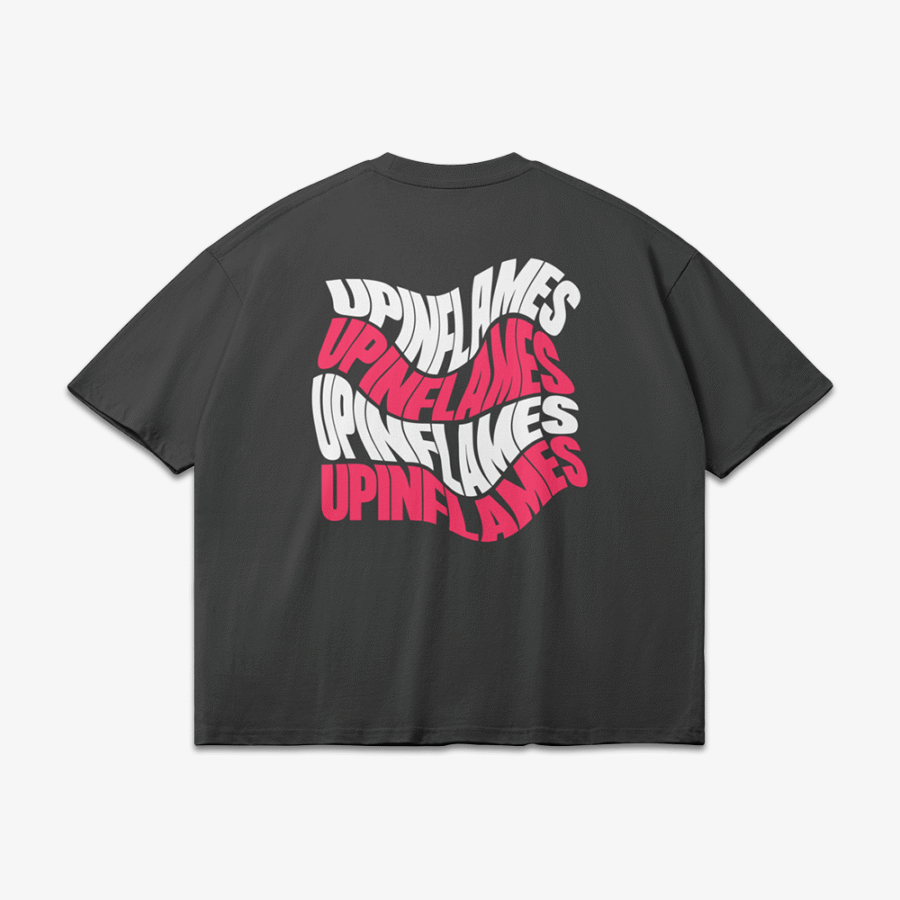 Upinflames T-shirt black - Image 2